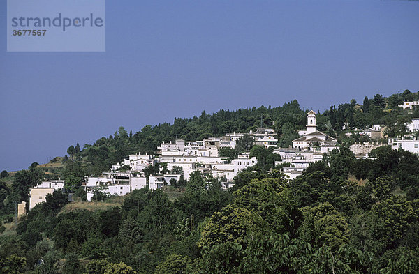 Spanien Andalusien Sierra Nevada Alpujarras Pitres