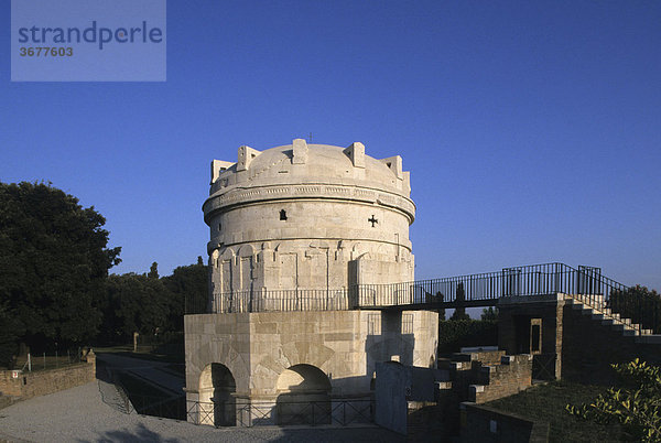 Emilia-Romagna Ravenna Mausoleo di Teodorico Mausoleum des Theoderich