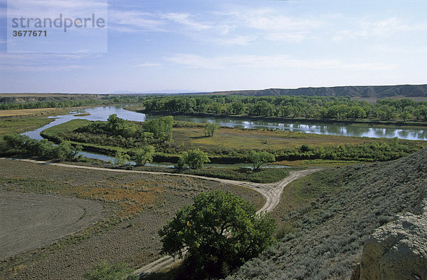 USA Montana Loma Upper Missouri River Decision Point