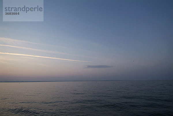 Sonnenuntergang an der ostsee