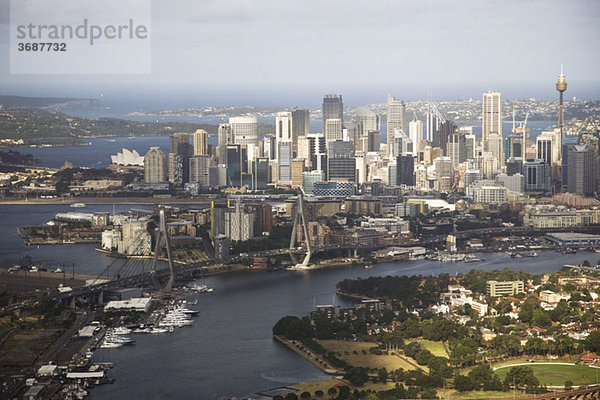City skyline  Sydney  New South Wales  Australia