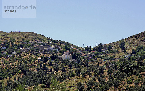 Anogia  Bergdorf  Psiloritis Gebirge  Kreta  Griechenland  Europa