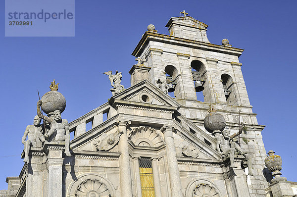 Kirch Nossa Senhora da Graca in Evora  UNESCO Welterbe  Alentejo  Portugal  Europa
