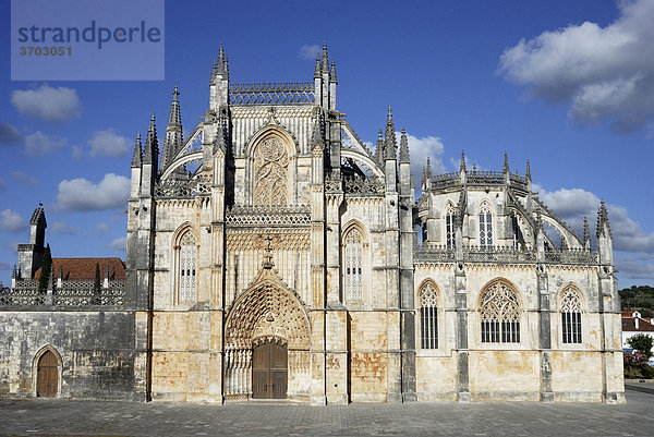 Dominikaner-Kloster Mosteiro de Santa Maria da Vitoria  UNESCO-Welterbe  Batalha  Portugal  Europa
