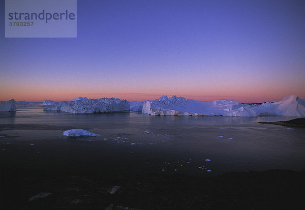 Eisberge  Kangia Eisfjord  UNESCO Weltnaturerbe  Ilulissat  Grönland
