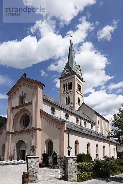 Stadtpfarrkirche in Radstadt  Pongau  Land Salzburg  Salzburger Land  Österreich  Europa