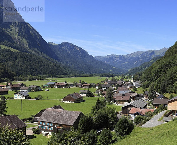 Schnepfau  Bregenzer Wald  Bregenzerwald  Vorarlberg  Österreich  Europa