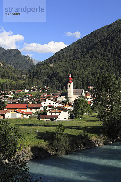 Pfunds  Inn  Oberinntal  Tirol  Österreich  Europa