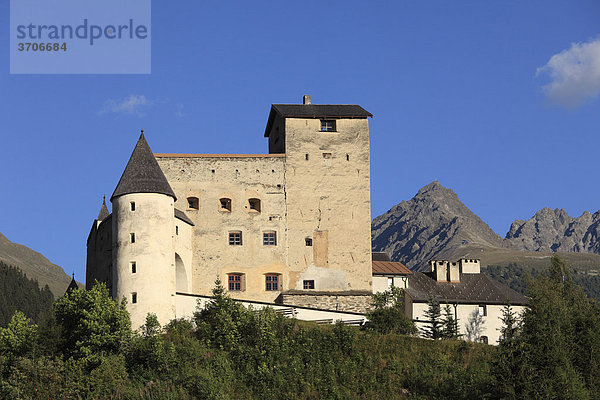 Schloss Nauders  Vinschgau  Oberinntal  Tirol  Österreich  Europa