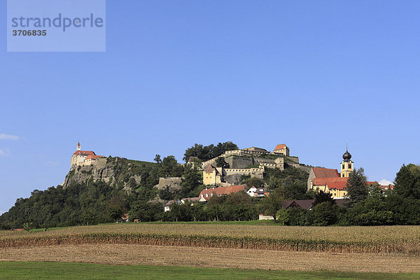 Burg und Ort Riegersburg  Steiermark  Österreich  Europa