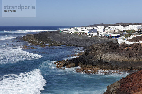 El Golfo  Lanzarote  Kanaren  Kanarische Inseln  Spanien  Europa