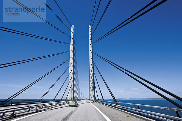 Die Öresund-Brücke zwischen Dänemark und Schweden  Europa