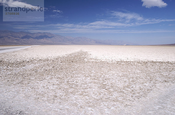 Badwater Basin  Death Valley Nationalpark  Kalifornien  USA