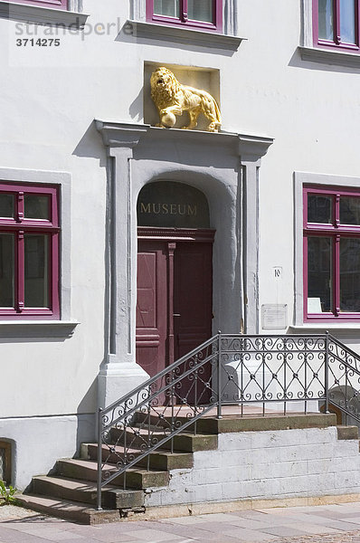 Gardeleggen Altmark Sachsen-Anhalt Deutschland ehemalige Löwenapotheke heute Museum