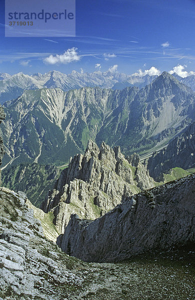 Blick vom Härmelekopf bei Seefeld Tirol Österreich