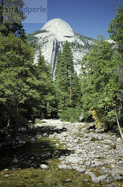 Gipfel des Half Dome  Yosemite National Park  Kalifornien  USA