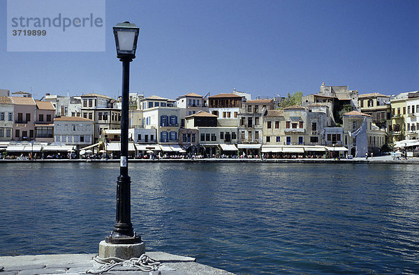 Harbour of Chania  Crete  Greece