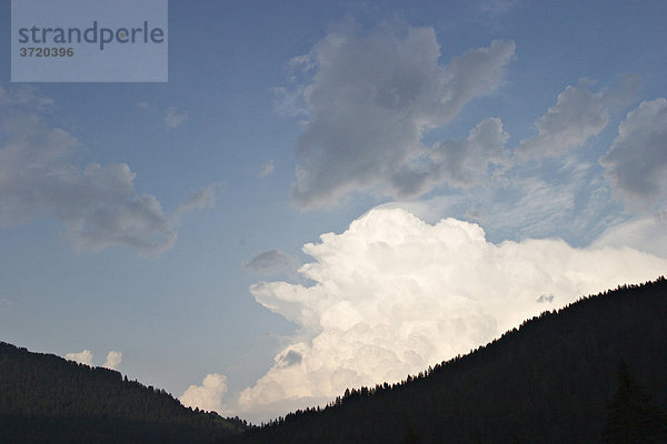 Gewitterfront in Kärnten - Österreich