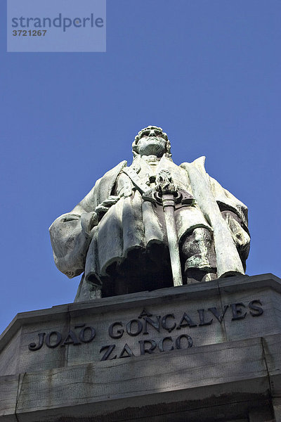 Denkmal Inselentdecker Joao Goncalves Zarco - Monumento Zarco - Funchal - Madeira