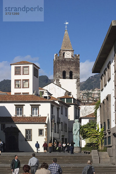 Zentrum und Kathedrale in Funchal - Madeira