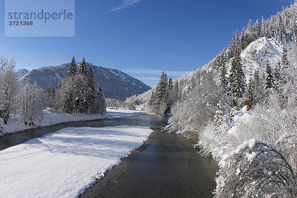 Isar bei Vorderriß - Isarwinkel Oberbayern