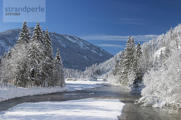 Isar bei Vorderriß - Isarwinkel Oberbayern