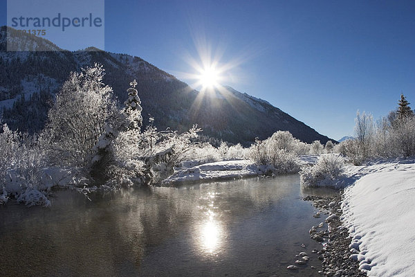 Isar bei Vorderriß - Isarwinkel Oberbayern