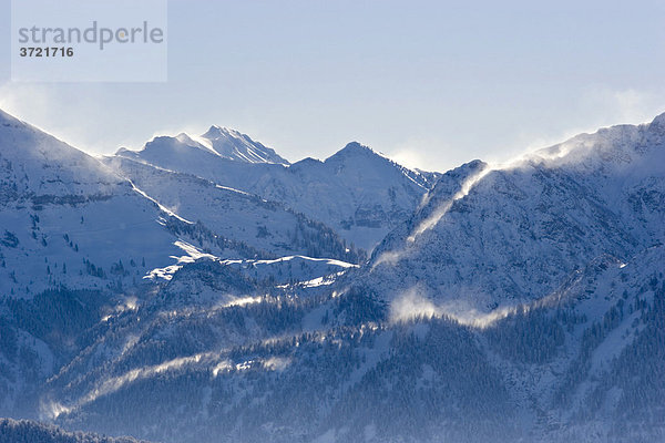 Blick vom Brauneck bei Lenggries - Isarwinkel Oberbayern