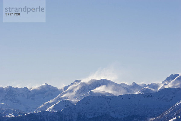 Blick vom Brauneck bei Lenggries - Isarwinkel Oberbayern