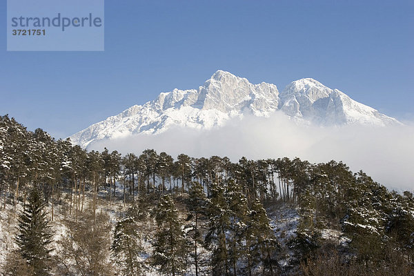 Mieminger Gebirge - gesehen von Telfs Tirol Österreich