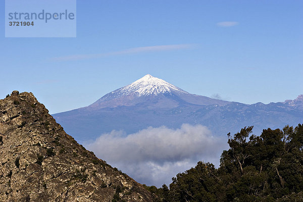 El Teide - Kanaren - Blick von La Gomera nach Tenriffa