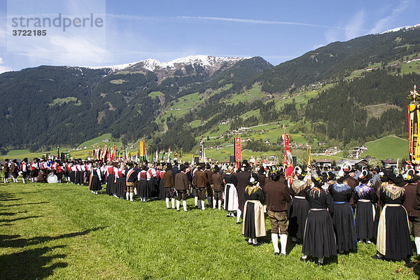 Gauderfest in Zell am Ziller - Zillertal Tirol Österreich