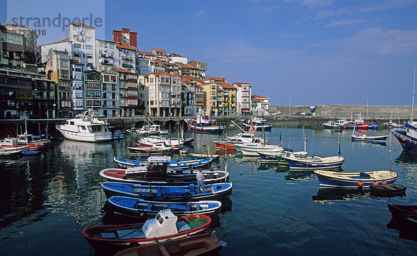 Spanien Baskenland - Bizkaia Bermeo Hafen