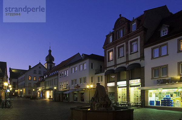 Deutschland Unterfranken Marktheidenfeld Zentrum