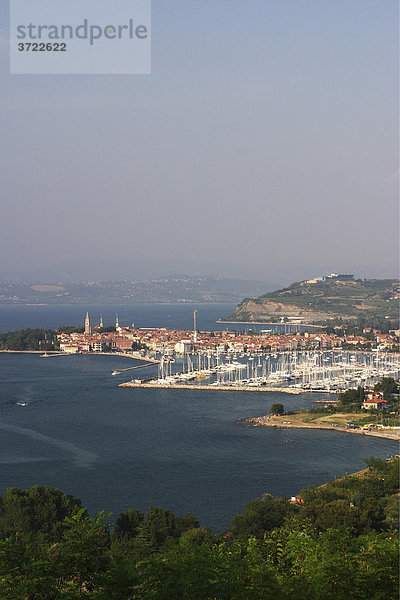 Izola an der Adriaküste in Slowenien