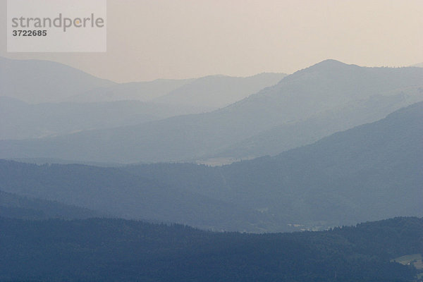 Blick vom Berg Slivnica - Slowenien