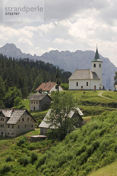 Sv. Duh im oberen Savinja-Tal - Steiner Alpen in Oberkrain - Slowenien