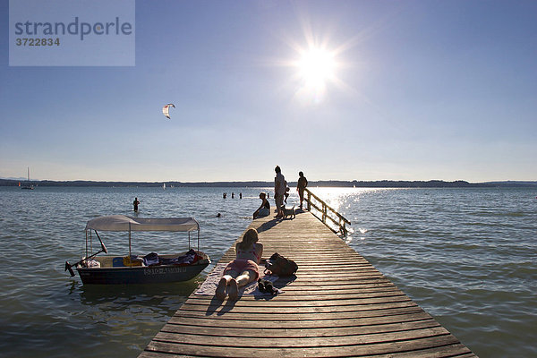 Starnberger See in Buchscharn ( Ambach ) - Oberbayern