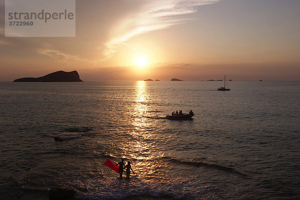 Cala Comte bei Sant Josep mit Blick zur Insel S¥ Espartar - Platges de Comte - Ibiza