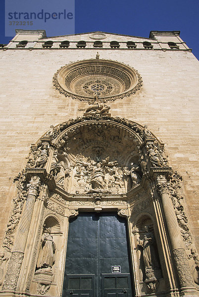 Spanien Palma de Mallorca - Convent Sant-Francesc Klosterkirche Fassade