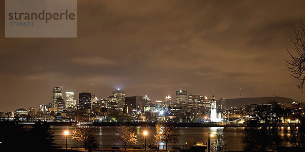 Skyline von Montreal  Quebec  Kanada