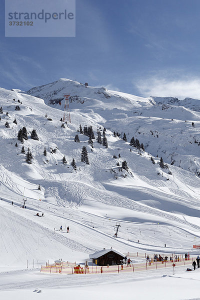 Skigebiet Zürs  Trittkopf  Vorarlberg  Österreich