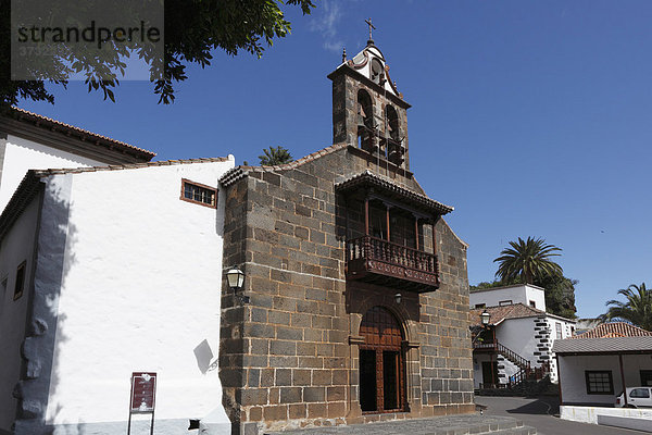 Wallfahrtskirche Las Nieves bei Santa Cruz de la Palma  La Palma  Kanarische Inseln  Kanaren  Spanien