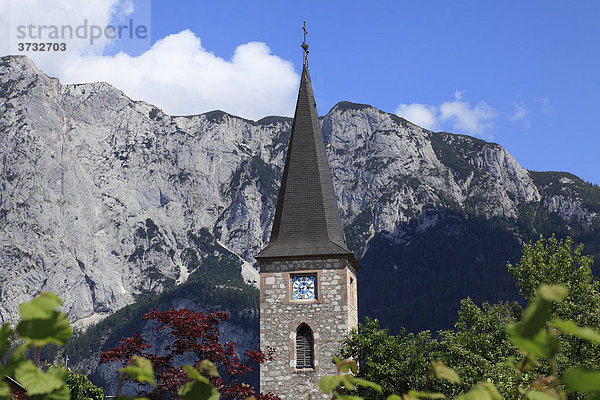 Kirche in Altaussee  Ausseer Land  Salzkammergut  Steiermark  Österreich  Europa