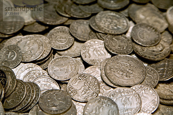 Alte Münzen als Schatz