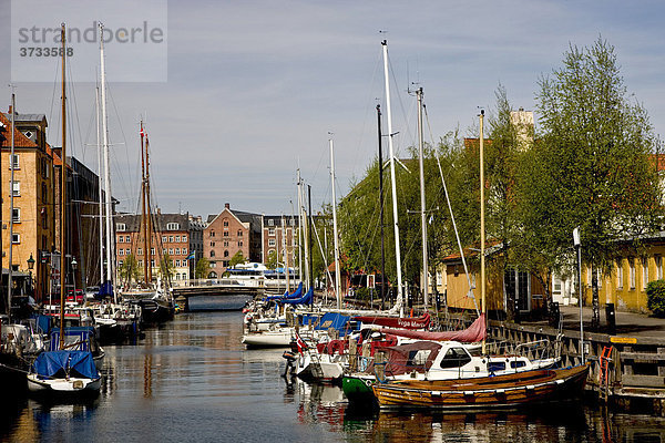 Christianshavns Kanal  Kopenhagen  Dänemark