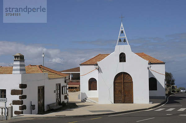Kirche  Las Tricias  La Palma  Kanarische Inseln  Spanien