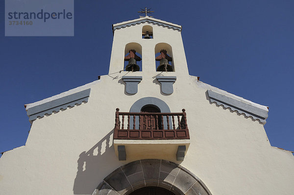 Kirche Iglesia de San Mauro Abad  Puntagorda  La Palma  Kanarische Inseln  Spanien