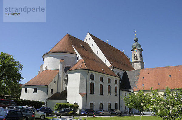 Heiligkreuzkirche  Landsberg am Lech  Bayern  Deutschland  Europa