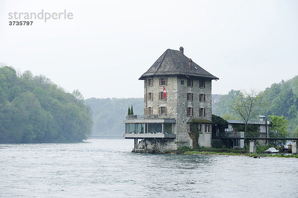 Schlössli Wörth am Rheinfall  Neuhausen  Schaffhausen  Schweiz  Europa